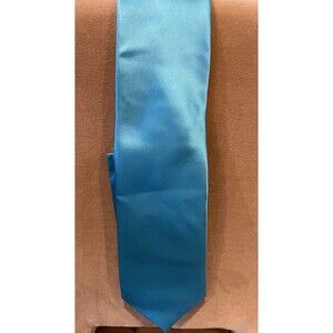 NWT Brand Q Men's Tie French Blue & Pocket Square